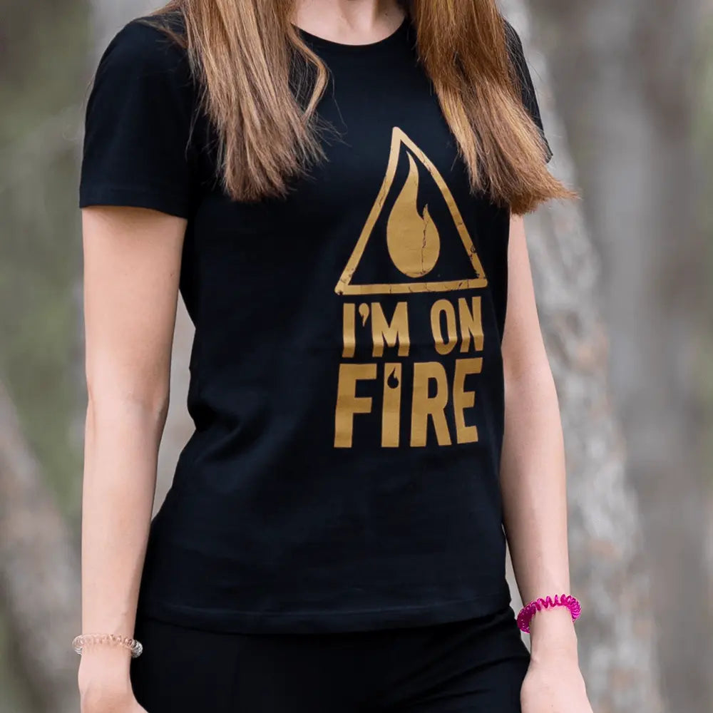 Camiseta I'm on fire Mujer Giants