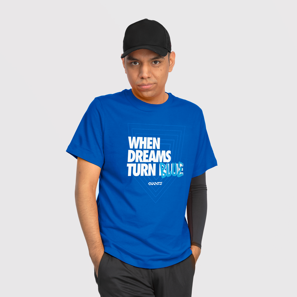 Camiseta "When dreams turn blue" Giants