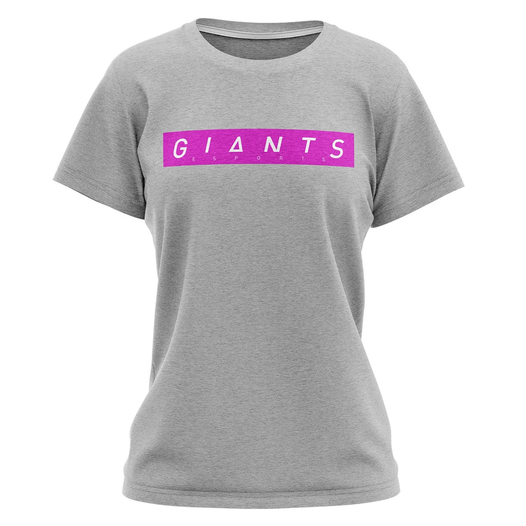 Camiseta Giants Esports Mujer Gris Giants